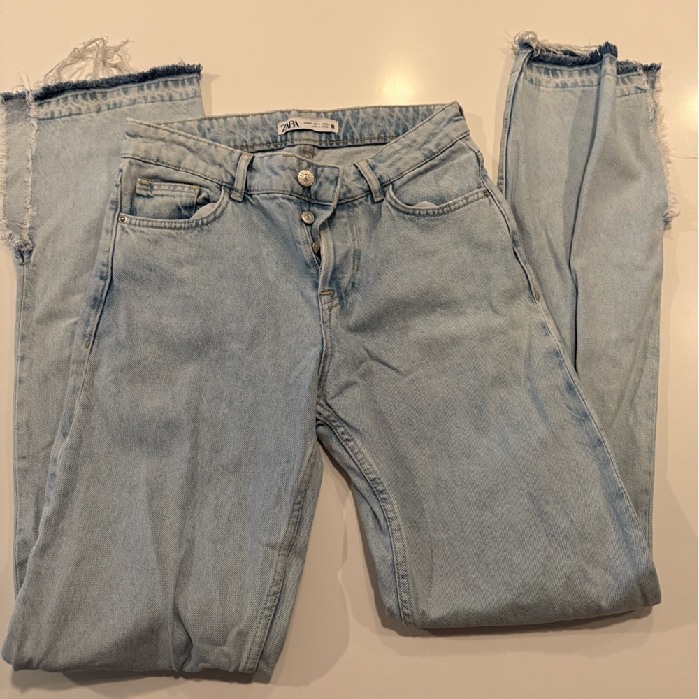 Zara Light Blue Women Jeans